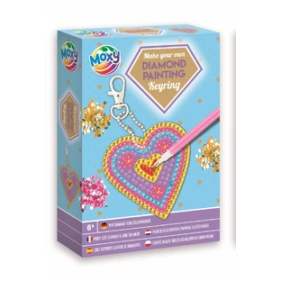 DIY creatieve set, Maak je eigen sleutelhanger met stras, Diamantverf, Grafix