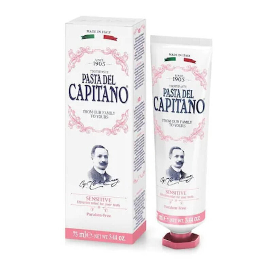 Comprar Del Capitano Pasta dentífrica para dientes sensibles 0375 x75 ml Del Capitano Pasta dentífrica para dientes sensibles 0375 x75 ml