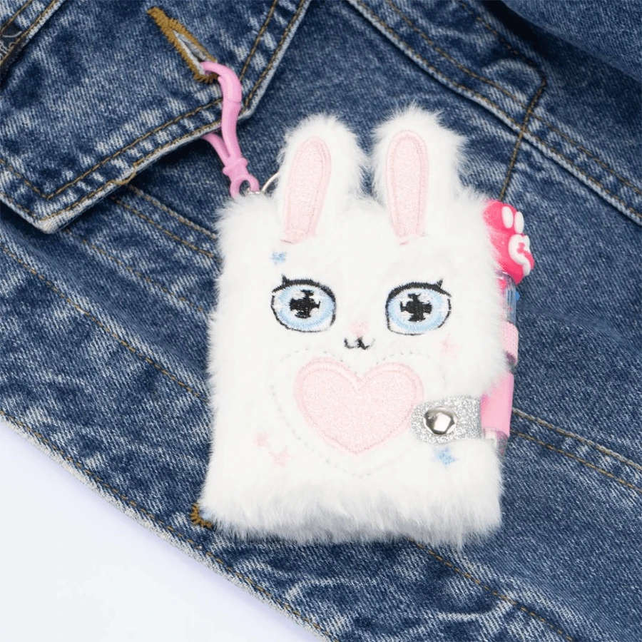 Girabrilla Mini-journal Llavero - cuaderno en miniatura con bolígrafo