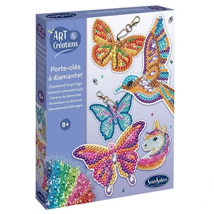 Creatief pakket met diamanten/strass steentjes - Sleutelhangers - Sentosfeer