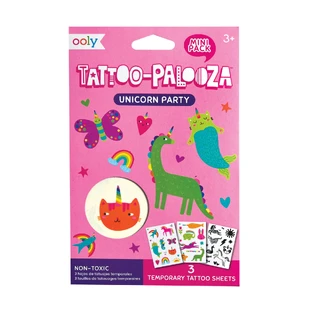 Tijdelijke tatoeages - Eenhoornfeest, Tattoo Palooza