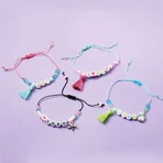Set DIY armbanden met letters