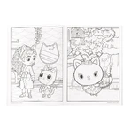 Gaby's Dollhouse Malbuch mit wiederverwendbaren Stickern