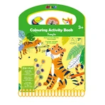Portable coloring activity book - Jungle