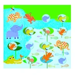 Portable coloring activity book - Jungle