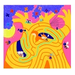 Portable coloring activity book - Jungle