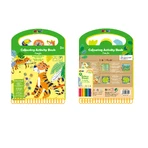 Portable coloring activity book - Jungle