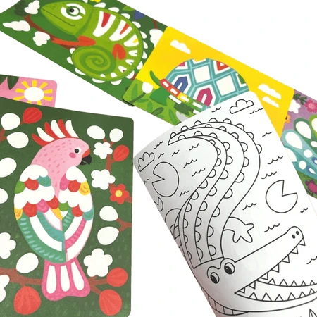 Foil-tastic Foil Art Kit - Geweldige dieren