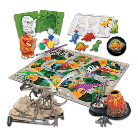 Kit científico - El mundo de los dinosaurios, STEAM Kids