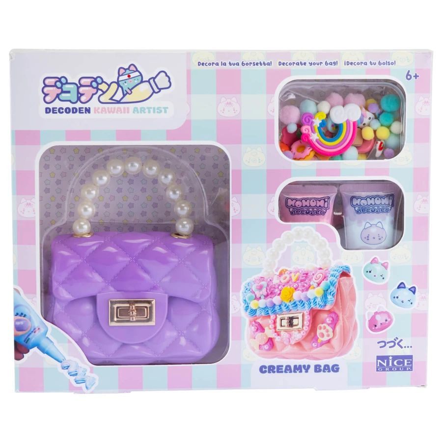Decoden creatief pakket - Tas - versieren met kawaii gekleurde pasta