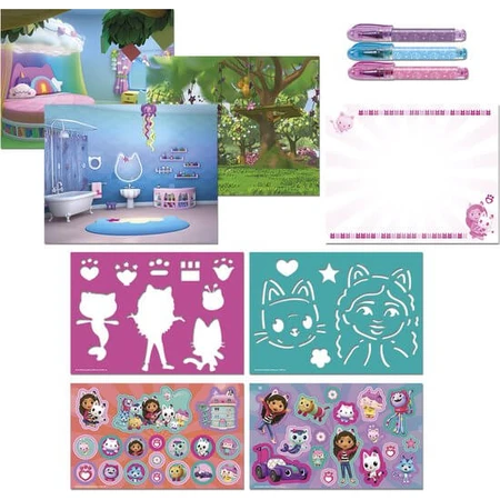 Kreatives Aktivitätsbuch, Gabbys Puppenhaus