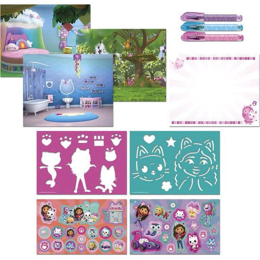 Kreatives Aktivitätsbuch, Gabbys Puppenhaus