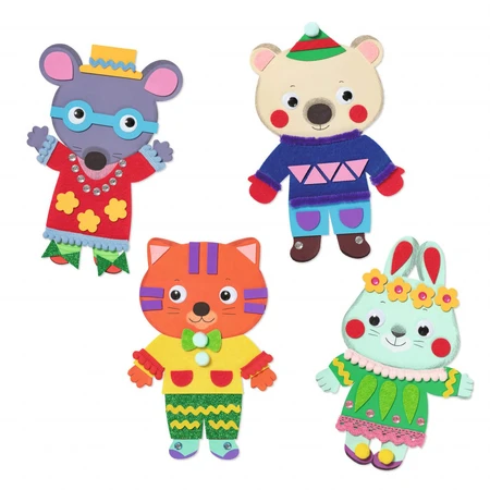 Creative collage game, Little Friends, Djeco