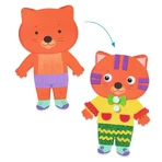 Creative collage game, Little Friends, Djeco