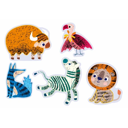 Scratching Set - Favorite Animals Level 1