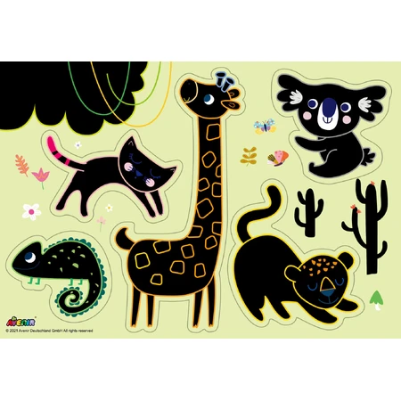 Scratching Set - Favorite Animals Level 1