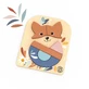 Puzzle de madera Fox Fox, Speedy Monkey