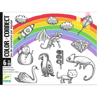 Color connect, Djeco card game