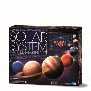 3D Solar System Construction Kit, glow in the dark