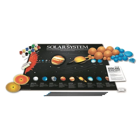 3D Solar System Construction Kit, glow in the dark