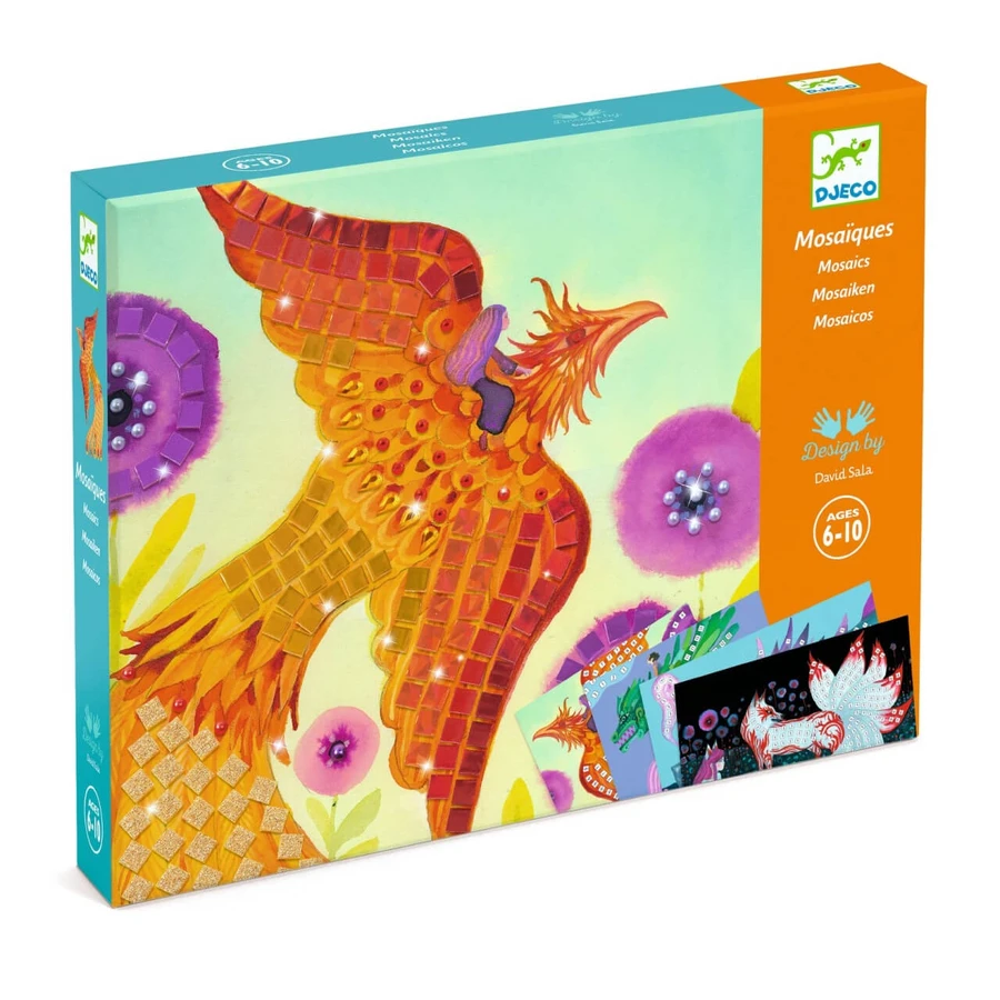 Creatief mozaïekspel Mythische wezens, Djeco