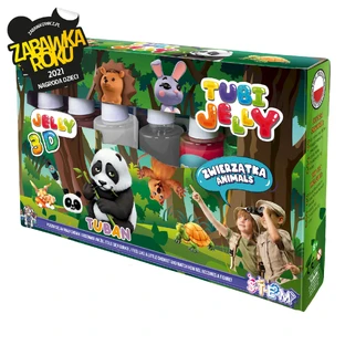 SET JELLY TUBES (gel de modelage) avec 6 couleurs - ANIMALE