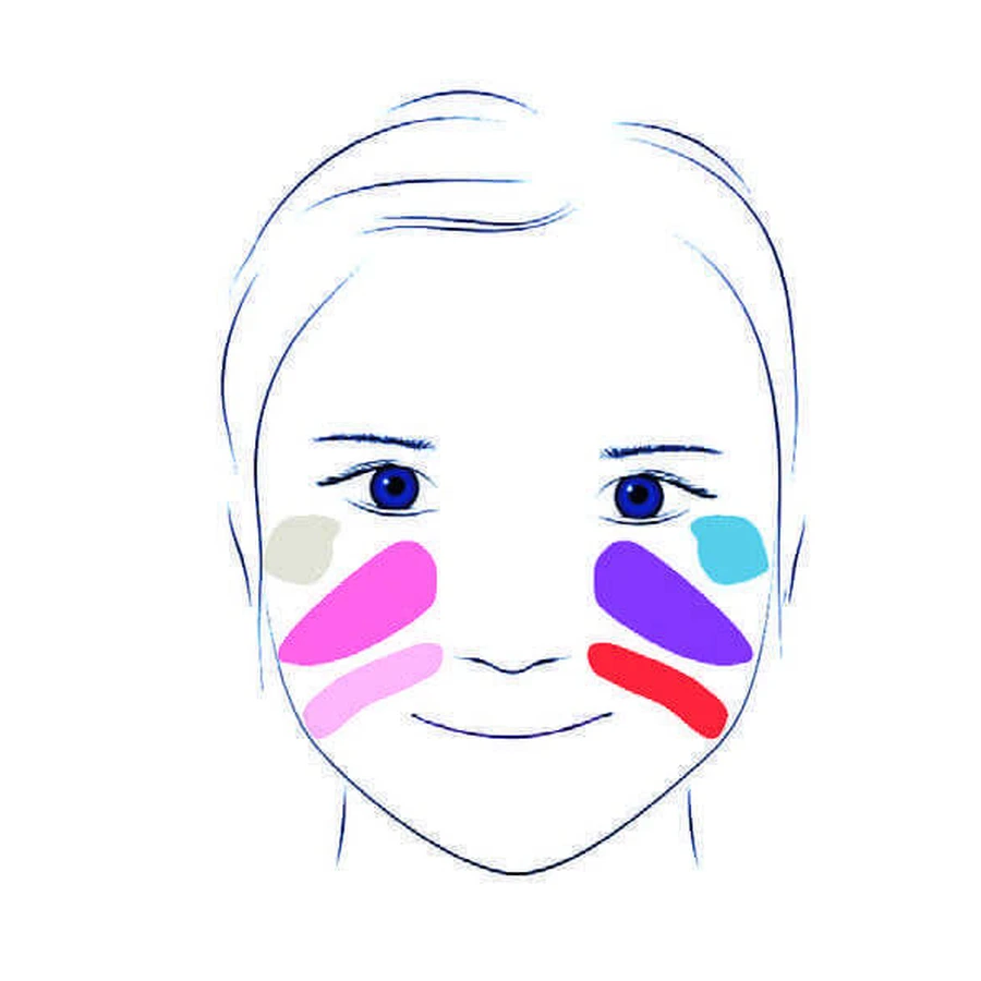 Culori make-up non alergice Djeco, pastel