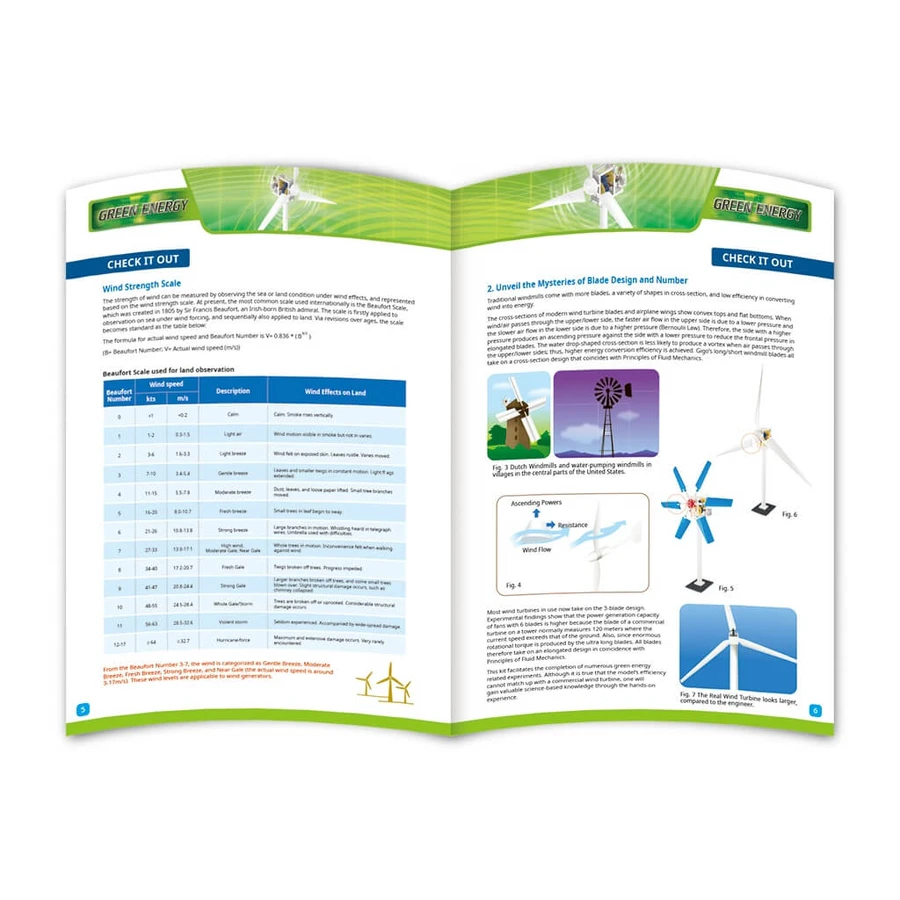 STEM kit Wind energy and its applications, Gigo Toys
