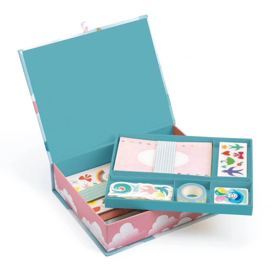 Juego de papelería Djeco, Charlotte