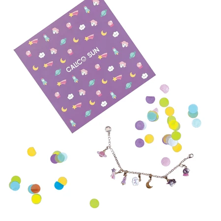 Set cadou bratara si charmuri - Calendar pentru sarbatorit evenimente Chase Your Dream