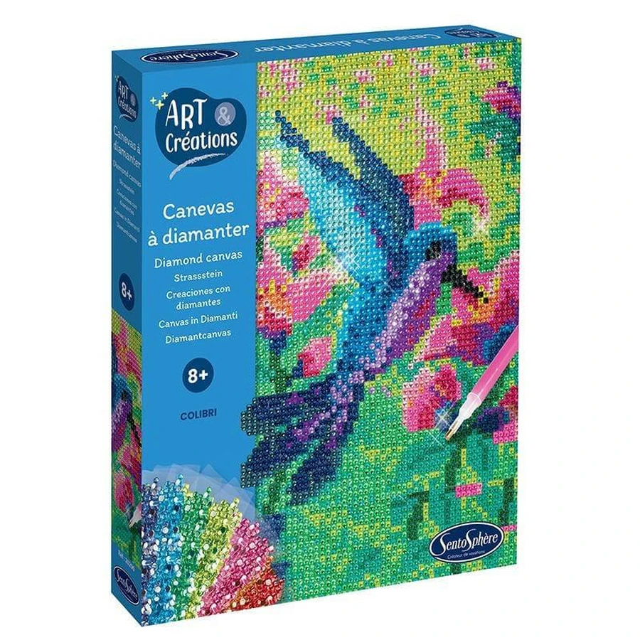 Creative rhinestone kit, Hummingbird