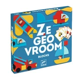 Ze GeoVroom Djeco GeoVroom, gioco di costruzione con pezzi geometrici