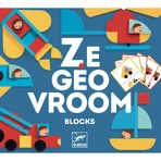 Ze GeoVroom Djeco, joc de construit cu piese geometrice