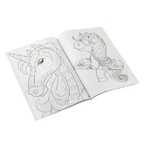 Färbung Aktivität Buch, Einhörner, A4, 64 Seiten, Moxy