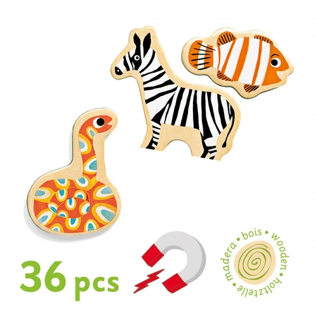Juego magnético de animales Djeco