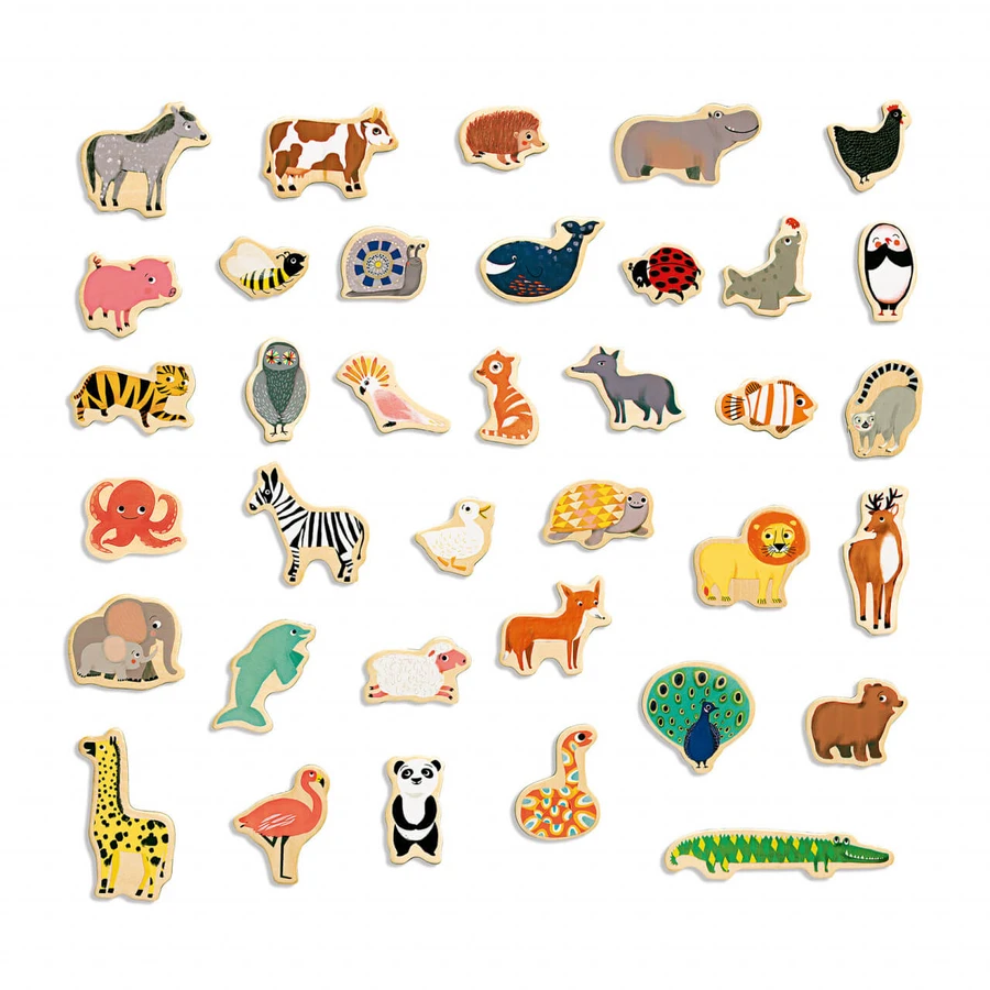 Juego magnético de animales Djeco
