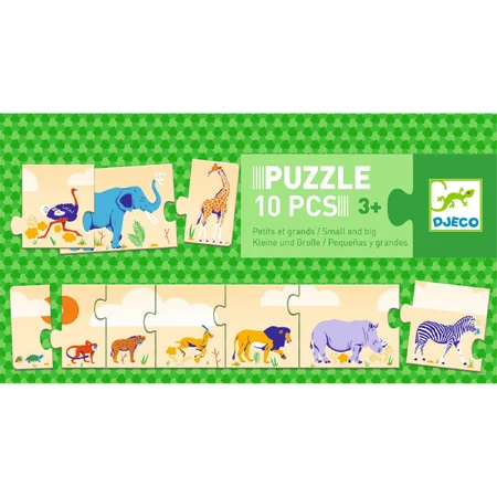 Puzzle Djeco De pequeño a grande