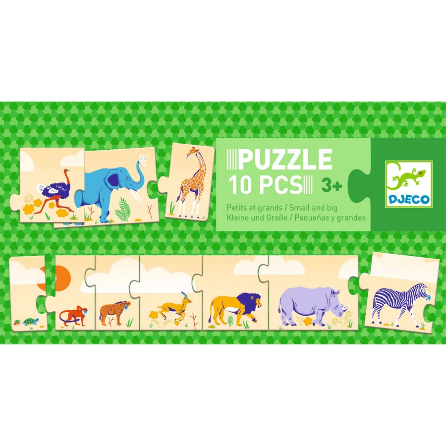 Puzzle Djeco De pequeño a grande