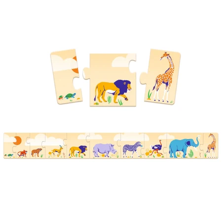 Puzzle Djeco De pequeño a grande