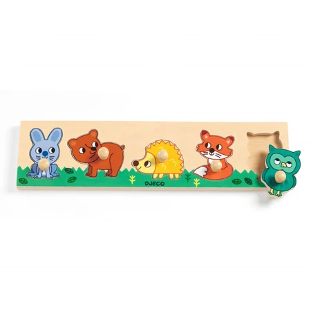 Puzzle with Forest button