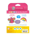 Lufttrocknende Knete - Regenbogen, Creatibles, DIY Set 4 Farben