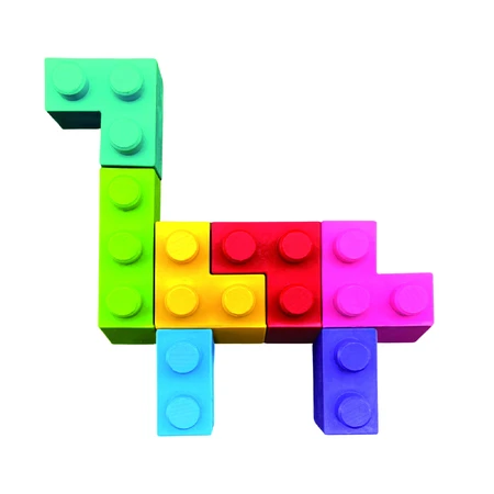 Blocs de craie Blocs de craie interconnectables - Dinosaure Brachiosaure, Haku Yoka