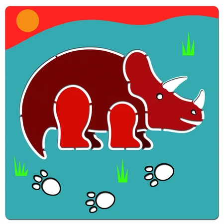 Djeco Dinosaur Clogs