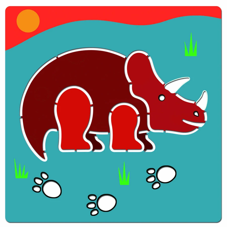 Djeco Dinosaur Clogs