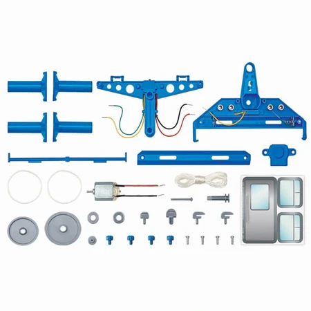 Kit de construcción de robot - Teleférico de hojalata, Kidz Robotix
