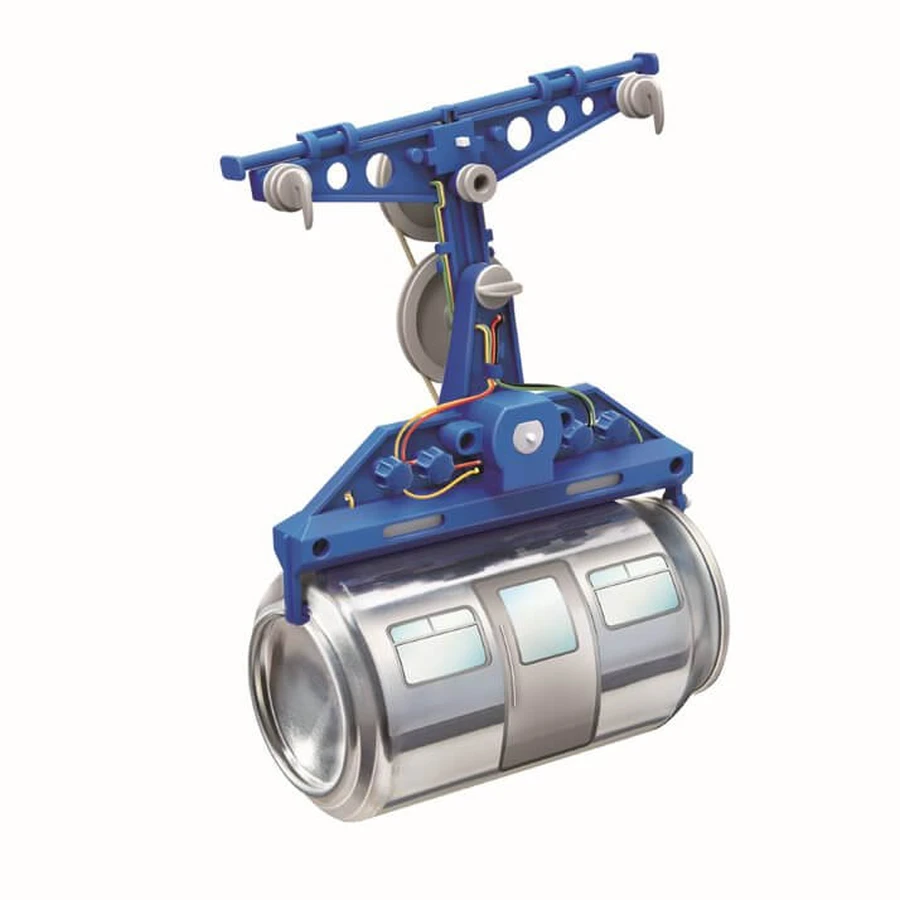 Kit de construcción de robot - Teleférico de hojalata, Kidz Robotix