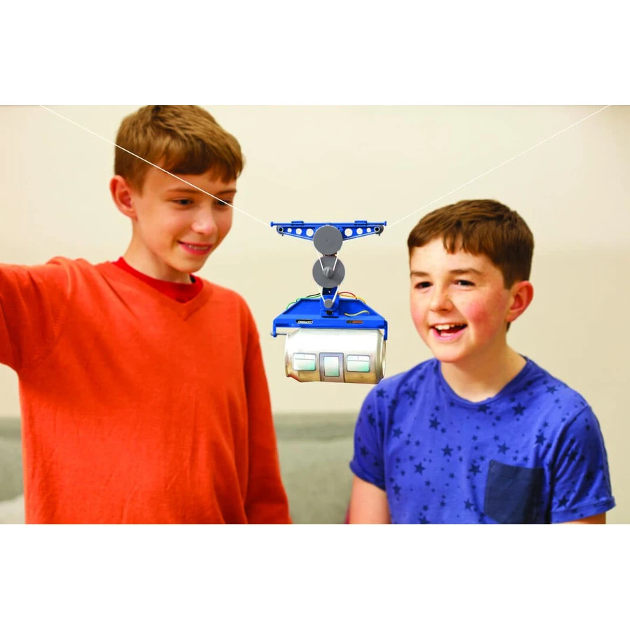 Kit de construcción de robot - Teleférico de hojalata, Kidz Robotix