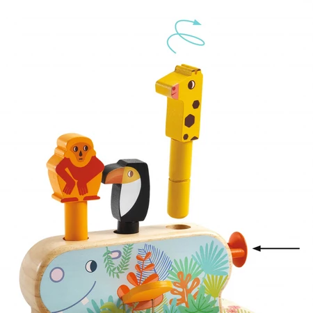 Jouet multi-activités pop-up, Djeco