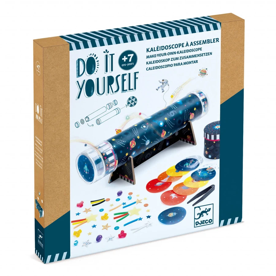 DIY Djeco Creative Set, Wie man ein Kaleidoskop erstellt