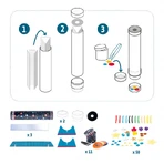 DIY Djeco Creative Set, Wie man ein Kaleidoskop erstellt